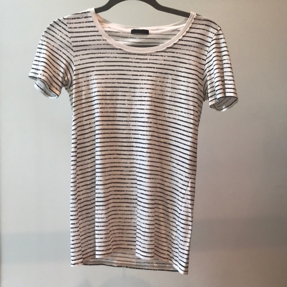 ATM is women’s striped shirt